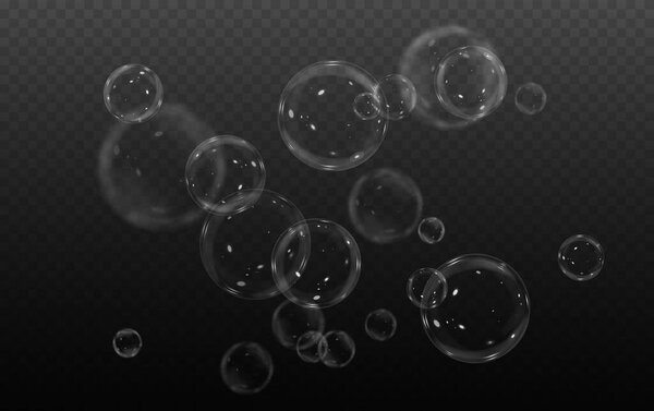 soap soap foam abstract background, vector