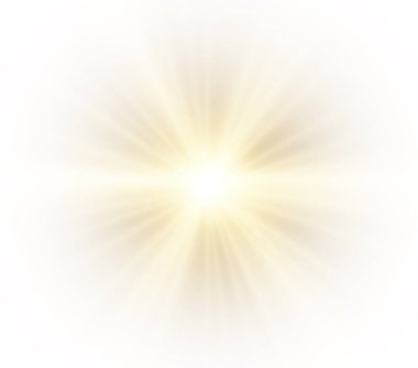 vector illustration of a white star