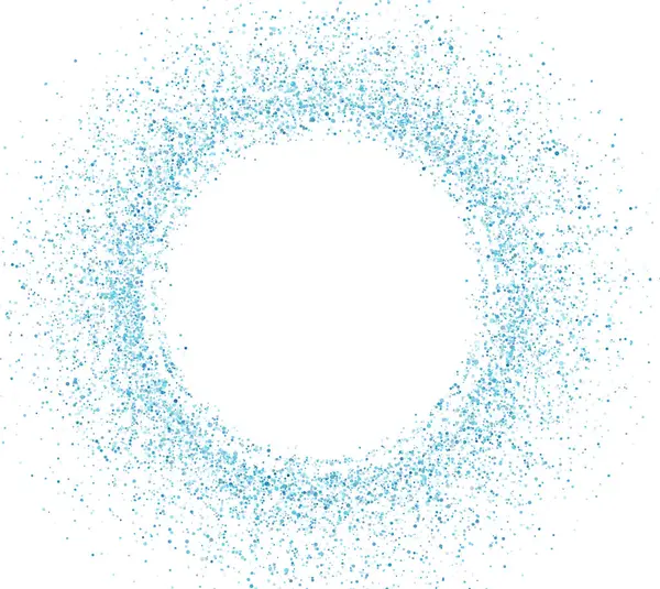 Siyah arka planda mavi parıltılı konfeti. Düşen pulların çizimi. Ve ışıldıyor. Tasarımınız, selamlamanız, beyazınız için dekoratif lüks noel parıltısı