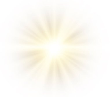 Işınlar ile ışık etkisi.