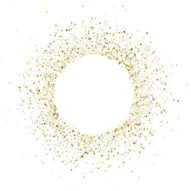 Altın parıltısı lüks konfeti.