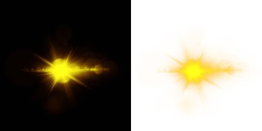 Parlayan ışık efektli soyut arkaplan