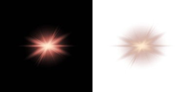 Yıldız ve ışık ile soyut arkaplan.