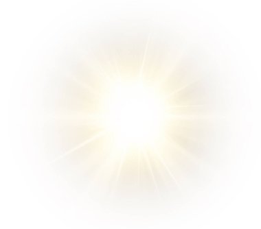 Işık efekti, ışık ışınları, ışık efekti