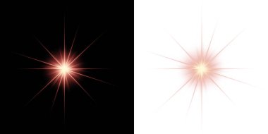 Karanlık bir arkaplanda parlak yıldızlar dizisi