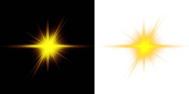 Parlak yıldız kümesi.