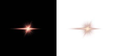 Parlayan yıldızlı soyut arkaplan