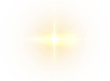 Beyaz arkaplanda soyut ışık ışınları