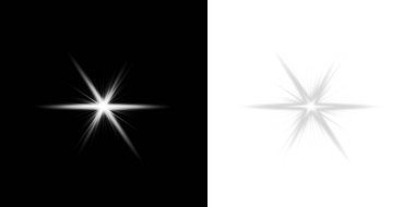 yıldız simgesi vektör çizimi