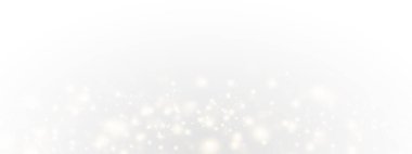 Bokeh ışıklandırmalı beyaz Noel arkaplanı