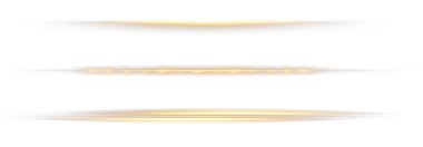 vektör kümesi altın parlayan sancaklar.