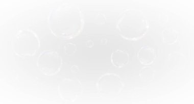 sabun köpüğü. 3d oluşturma