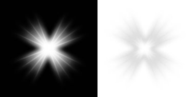 soyut siyah ve beyaz bulanık yıldız arkaplanı.