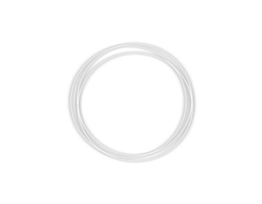 kırpma yolu olan plastik bir etiket