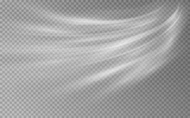 vektör şeffaf güneş ışığı etkisi