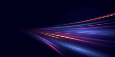 Eğri çizgileri olan koyu mavi vektör arkaplan. Görüntü tarzında tamamen yeni bir renk çizimi. Tasarımınız için yeni şablon.