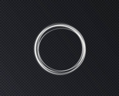 Siyah halkalı gümüş, parlak metal bir yüzük. Yuvarlak kenarlı lüks bir yüzük. Lüks, parlak metal halka sınırı. Birinci sınıf lüks yüzük. zarif vektör arkaplanı