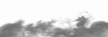 Beyaz arkaplanda sigara iç