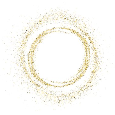 altın parıltı vektörü.