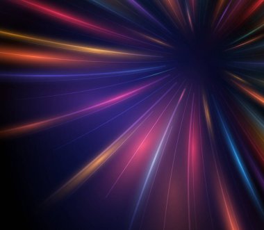 Renkli satırlarla soyut arkaplan.