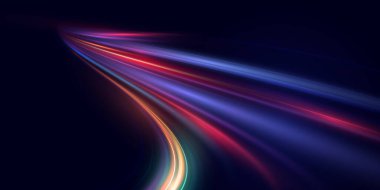 soyut parlayan dalga arkaplan tasarım şablonu