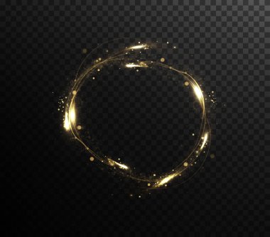 Altın parıltısı dokusu. Altın parıltılı soyut bir arka plan. vektör illüstrasyonu.