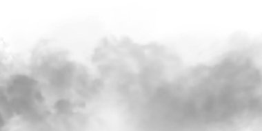 Gökyüzünde süzülen yumuşak gri bulutlar