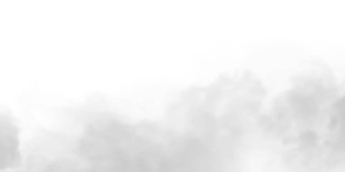 Yavaşça dönen gri duman bulutları