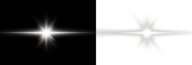 Aydınlık ve karanlık arasında karşıtlık oluşturuluyor