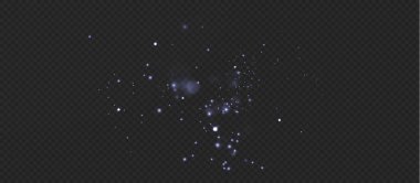 Mavi röfleli ve kıvılcımlı Noel dokusu. Bokeh ışık efekti illüstrasyonu.     