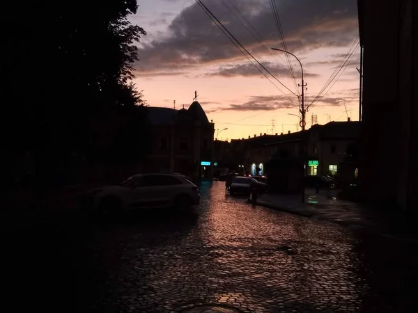 Merkür Ukrayna Mukachevo Adlı Küçük Bir Kasabayı Ziyaret Etti — Stok fotoğraf