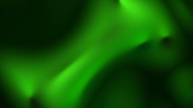 Sunum için esnek siyah-yeşil arka plan. Zehirli kabartmalı soyut doku deseni. Pürüzsüz, plastik, modern dalgalı, yeşil tonlarda dalgalı gradyan. Neon holografik çimen bezi.