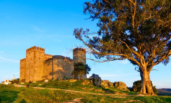 Castelo Cortegana Juelva Espanha — Fotografia de Stock