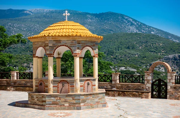 Ortodoxa Klostret Megali Panagia Samos Grekland — Stockfoto