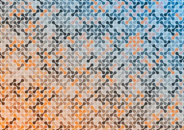 Gradyan soğuk ve solucan tonunun soyut şablon arkaplanı