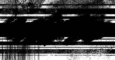 Soyut grunge yarım ton siyah ve beyaz sıkıntılı arkaplanının vektör katmanlı çizimi