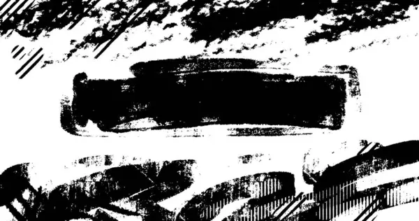 Vector Capas Ilustración Grunge Abstracto Medio Tono Negro Blanco Angustiado — Archivo Imágenes Vectoriales
