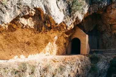 İspanya 'daki Congost de Montrebei vadisinde yaz mevsimi. Yüksek kalite fotoğraf