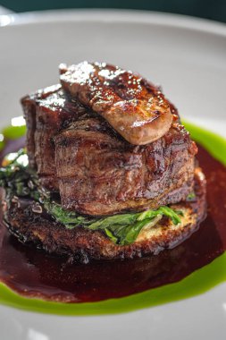 Kasede dereotlu patates tarlası. Sağlıklı diyet yemekleri. kopyalama alanı. Şili geleneksel yemekleri