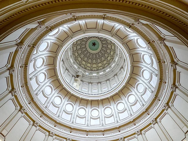 Austin Texas Usa February 2023 Wide Angle View Looking Dome — Stock Photo, Image