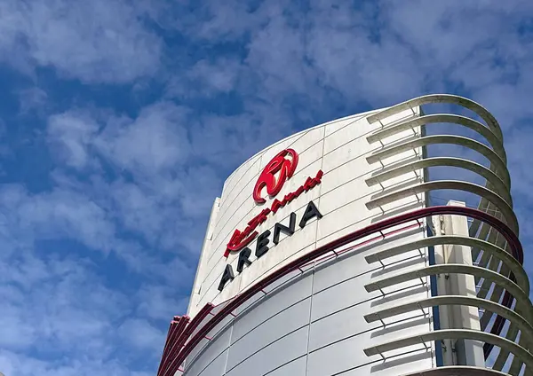 stock image Birmingham, England, UK - 16 March 2024: Exterior view of the Resorts World Arena at the NEC National Exhibition Centre