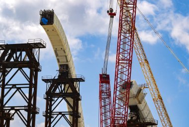 Miami, Florida, ABD - 3 Aralık 2023: Prefabrik beton