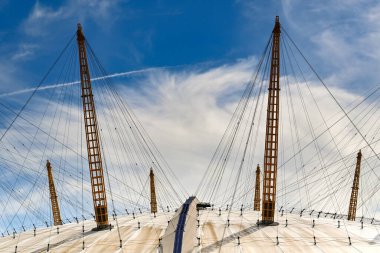 London, England, UK - 21 June 2022: Rood of the O2 Arena in London clipart