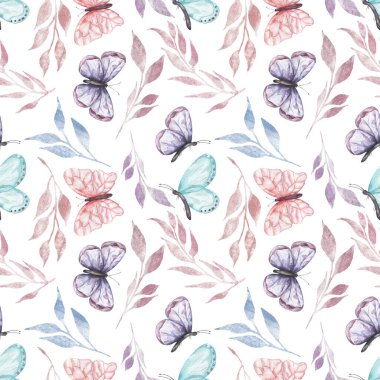 Kelebeksiz Kelebek, narin çiçekli kağıt, güve tekrarlı kağıt, Böceklerin Sonsuz deseni, Tekstil Baskısı, Yaz Yazı Tasarımı