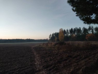 Şafağın sabah ve akşam manzarası