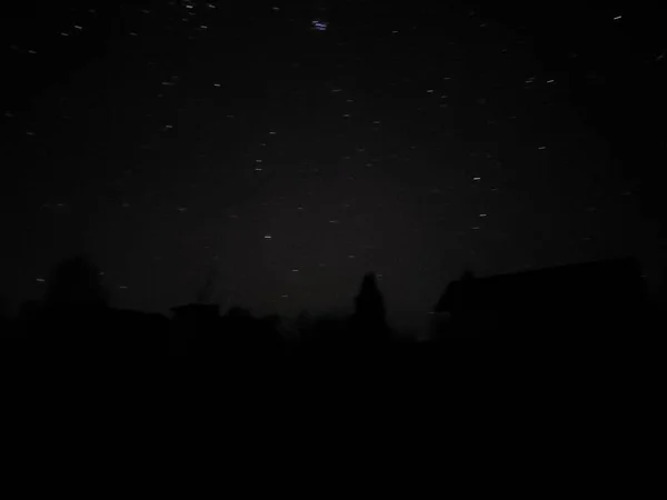 Piękne Nocne Niebo Gwiazdami — Zdjęcie stockowe