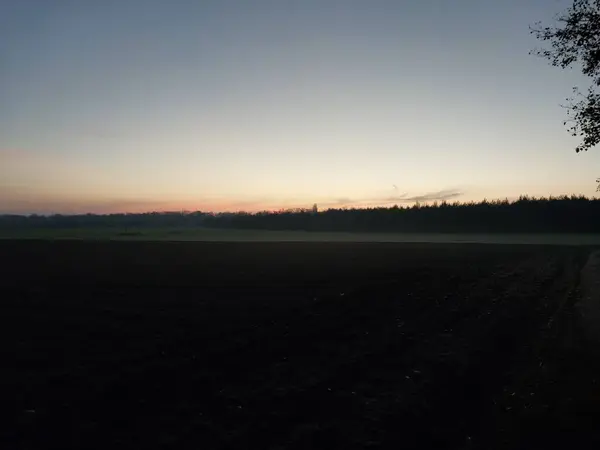 Panorama Dimineață Noapte Zorilor — Fotografie, imagine de stoc