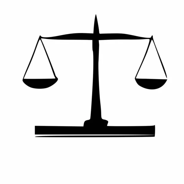 Advogado Logotipo Firma Advocacia Escalas — Fotografia de Stock