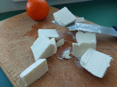 Feta peyniri diyet için sağlıklı süt ürünleri