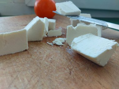 Feta peyniri diyet için sağlıklı süt ürünleri